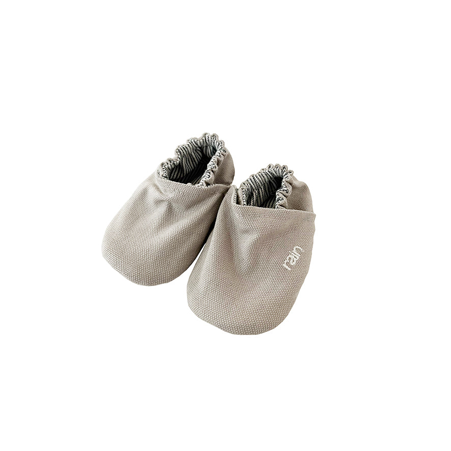 baby soft sole grey shoe