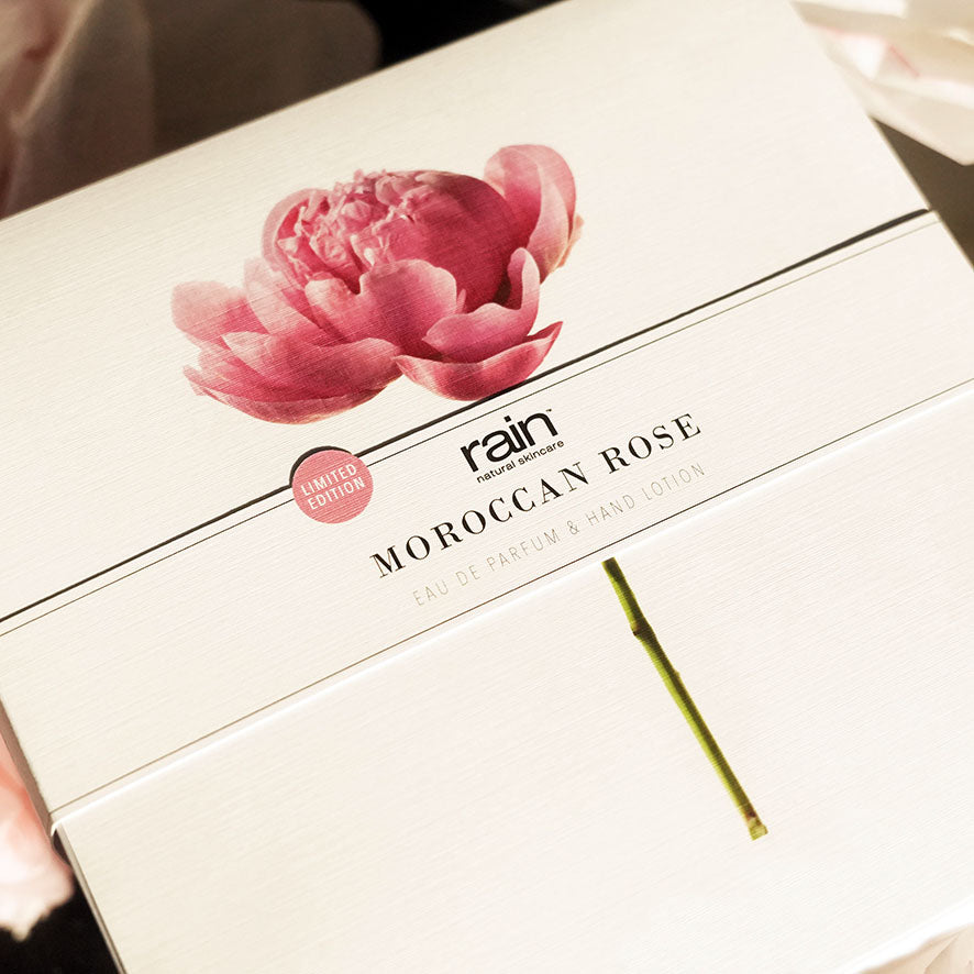 moroccan rose gift set - eau de parfum & hand lotion – Rain