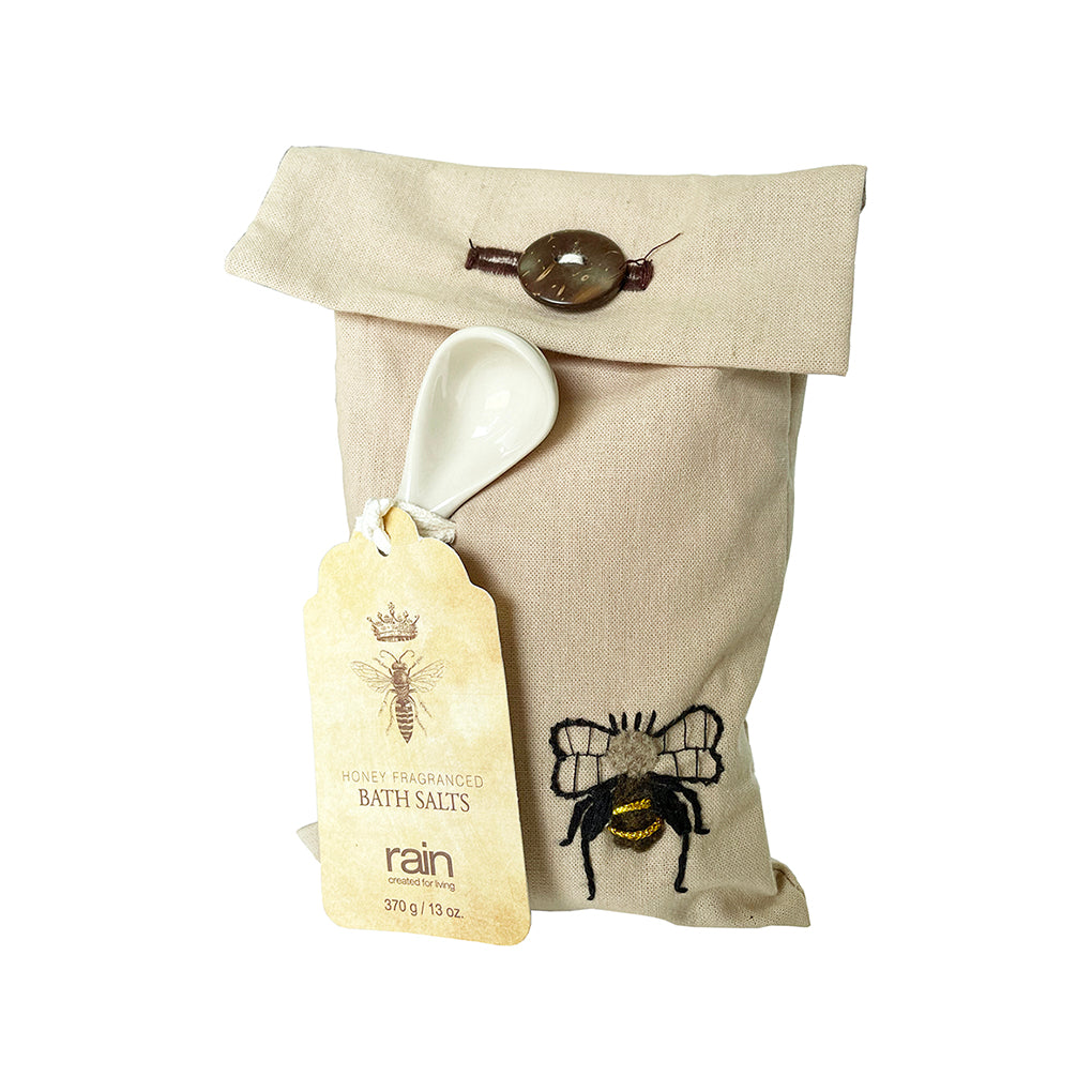 bee essentials honey fragranced bath salts