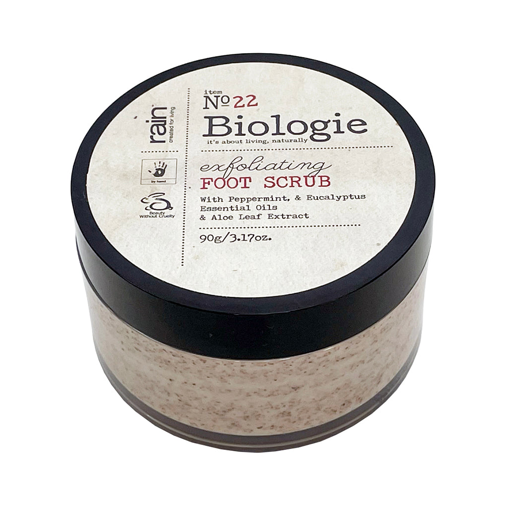 biologie foot scrub