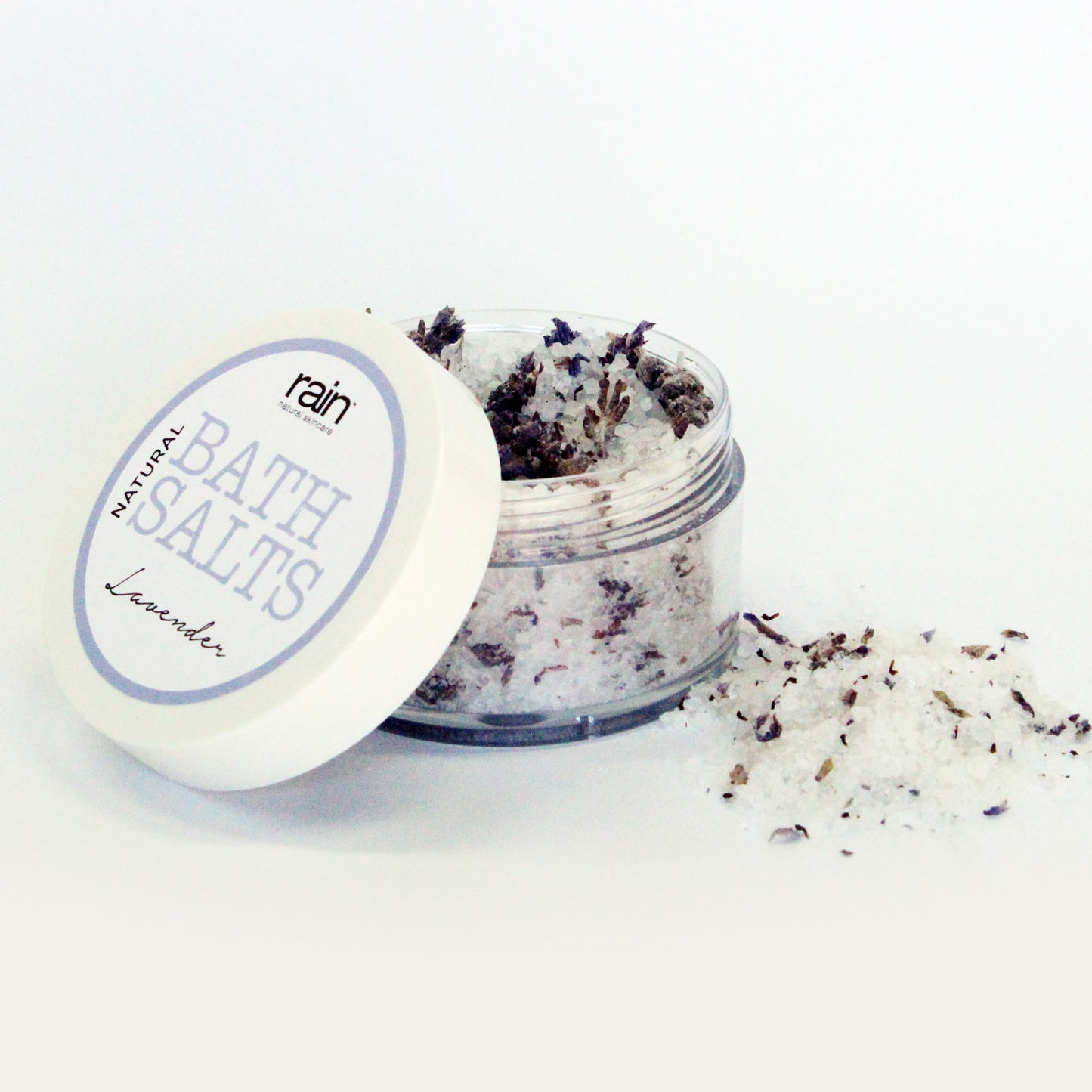 bath salts jar - lavender