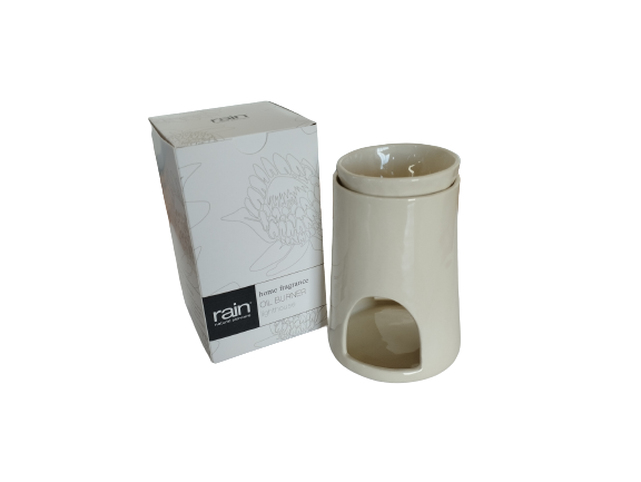 lighthouse oil burner - ivory