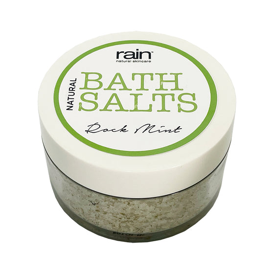 bath salts jar - rock mint