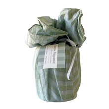  votive candle wrapped - african cucumber