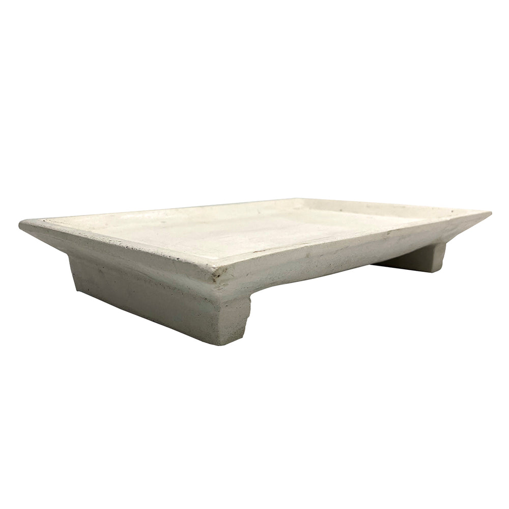 tray - zen platter ivory